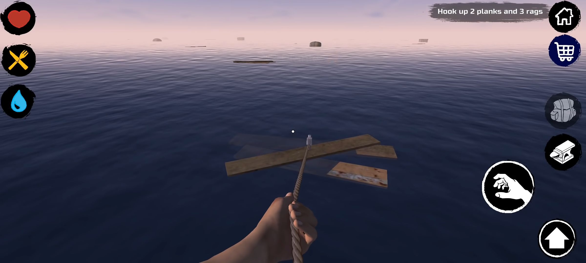Ladda ner Survival and Craft: Crafting In The Ocean: Android  spel till mobilen och surfplatta.