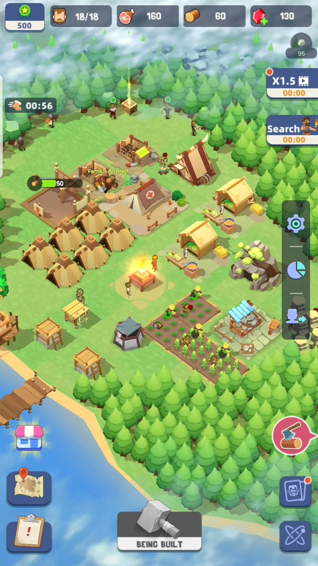 Ladda ner Survivor Island-Idle Game: Android Building spel till mobilen och surfplatta.