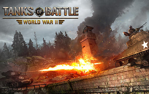 Ladda ner Tanks of battle: World war 2: Android  spel till mobilen och surfplatta.