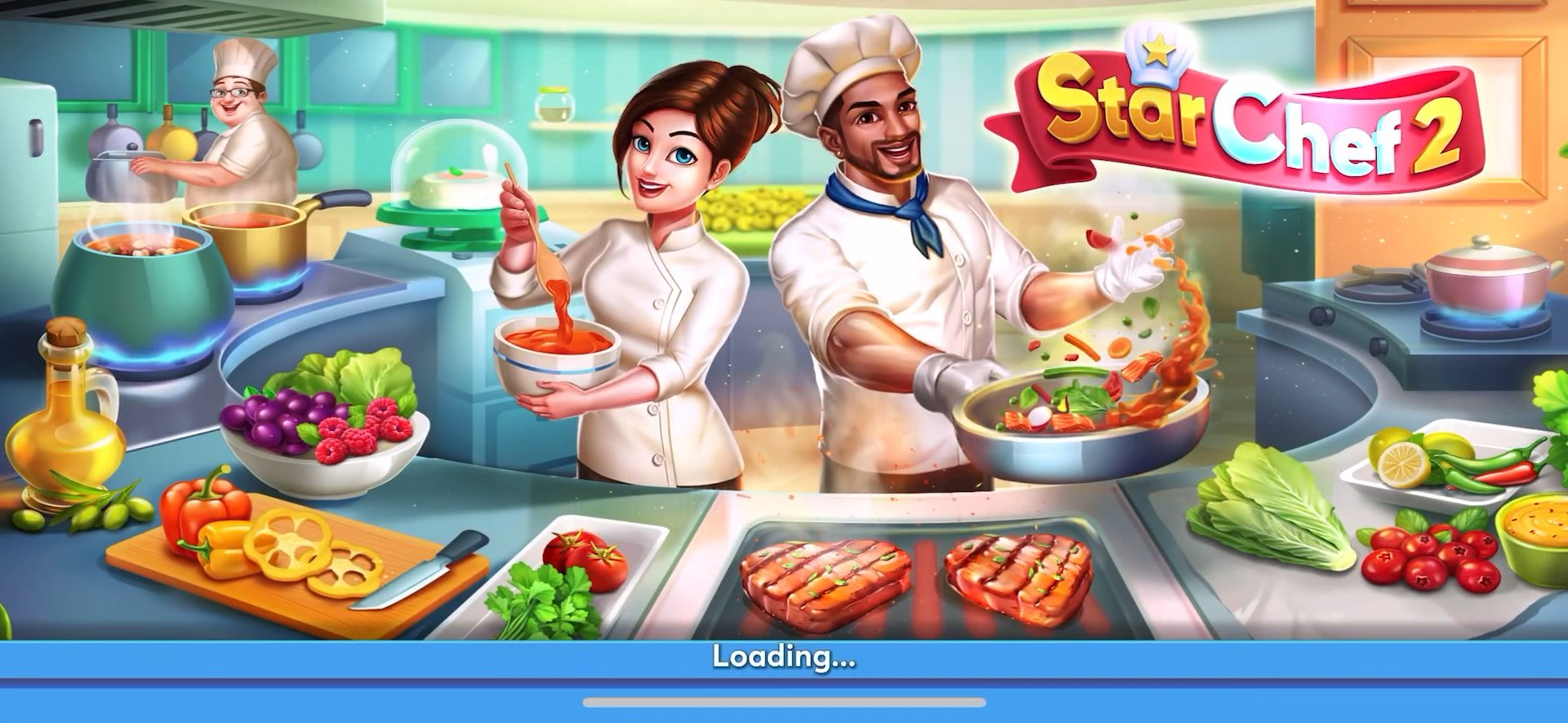 Ladda ner Tasty Cooking Cafe & Restaurant Game: Star Chef 2: Android Management spel till mobilen och surfplatta.