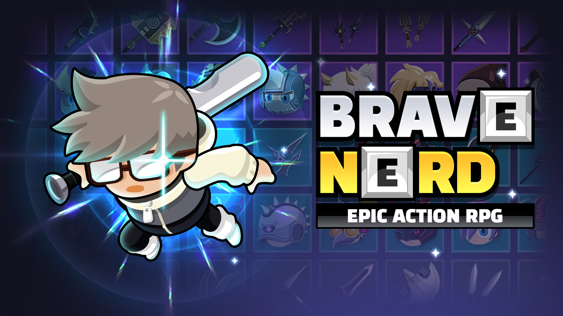 Ladda ner The Brave Nerd: Android Action spel till mobilen och surfplatta.