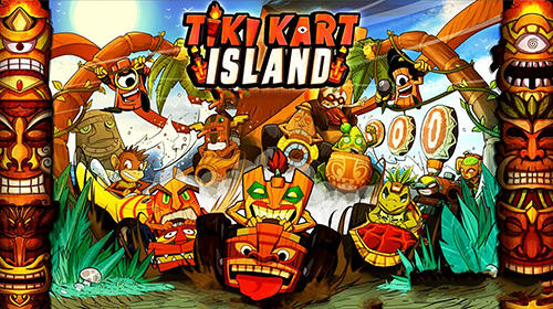 Ladda ner Tiki kart island: Android Racing spel till mobilen och surfplatta.