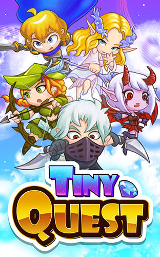 Ladda ner Tiny quest heroes på Android 4.1 gratis.