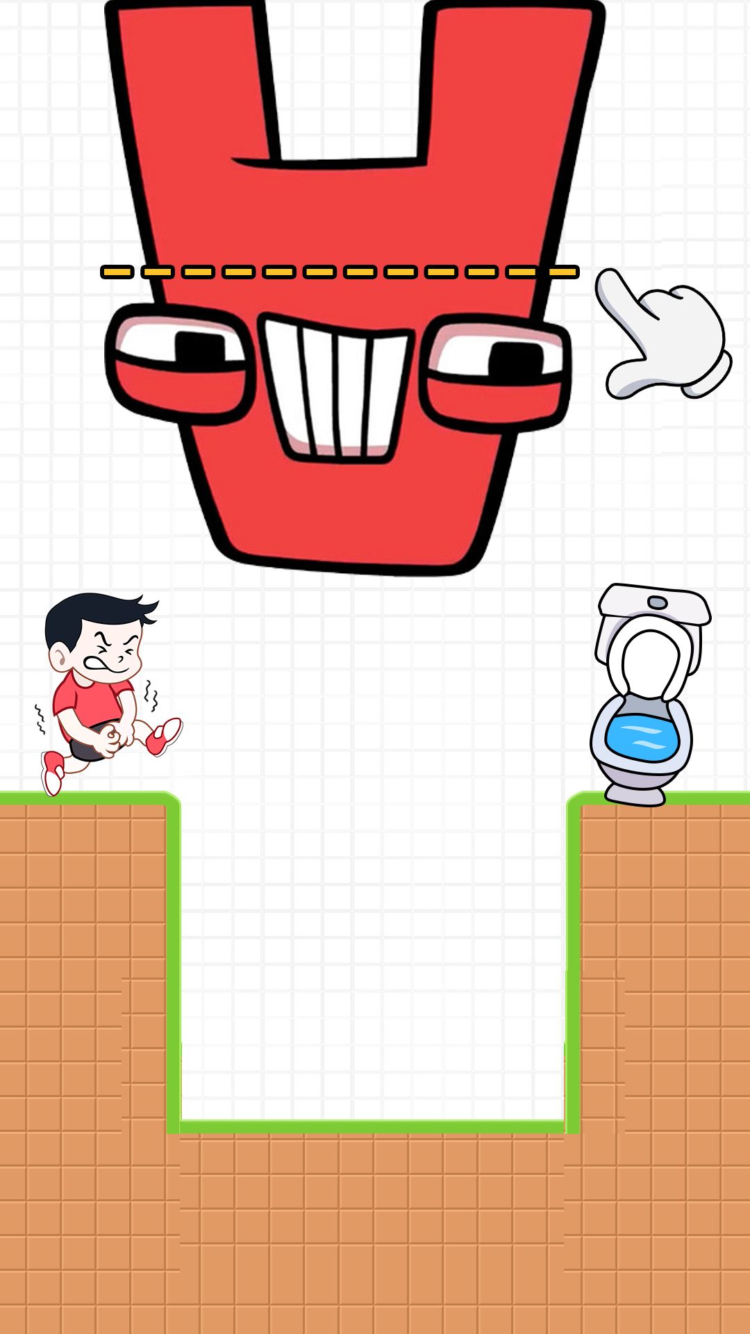 Ladda ner Toilet Run: Bridge Slice: Android Logikspel spel till mobilen och surfplatta.