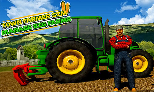Ladda ner Town farmer sim: Manage big farms: Android  spel till mobilen och surfplatta.
