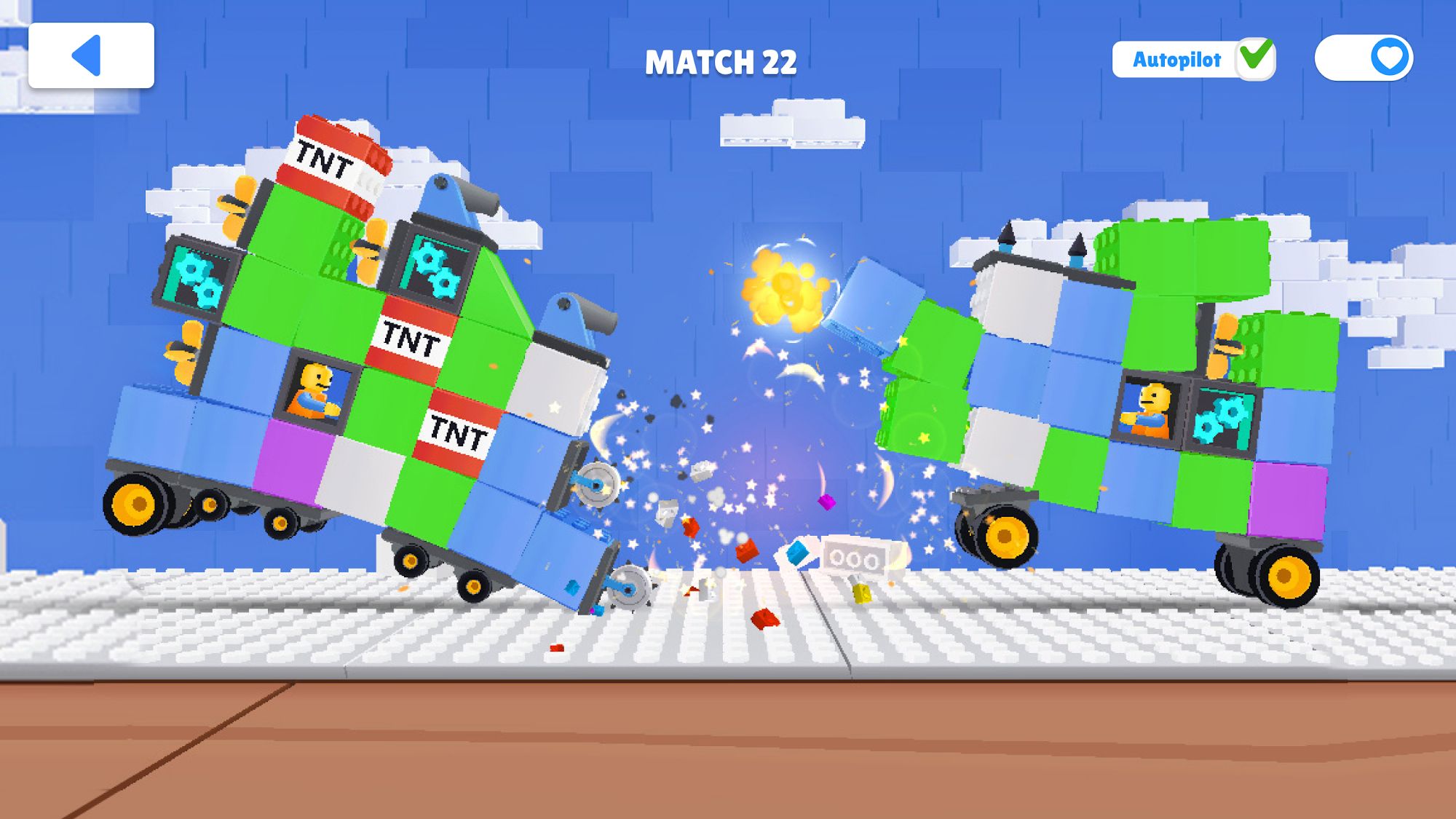 Ladda ner TOYS: Crash Arena: Android Physics spel till mobilen och surfplatta.