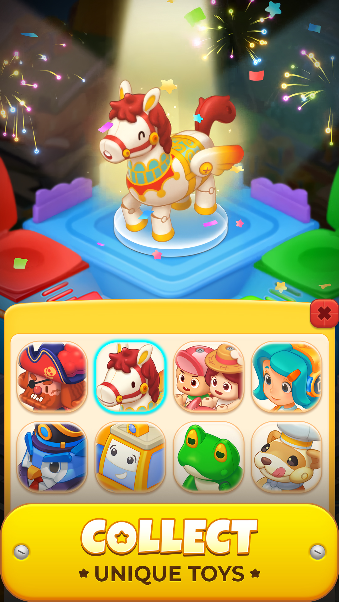 Ladda ner ToyTopia: Match3: Android Match 3 spel till mobilen och surfplatta.
