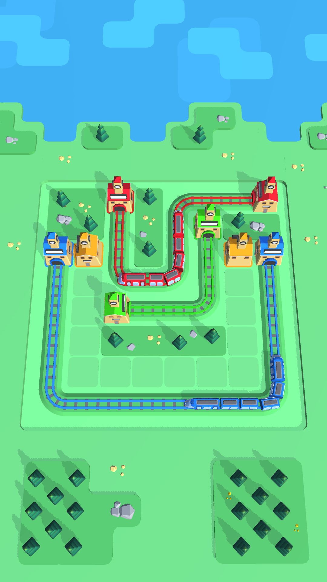 Ladda ner Train Connect: Android Logikspel spel till mobilen och surfplatta.