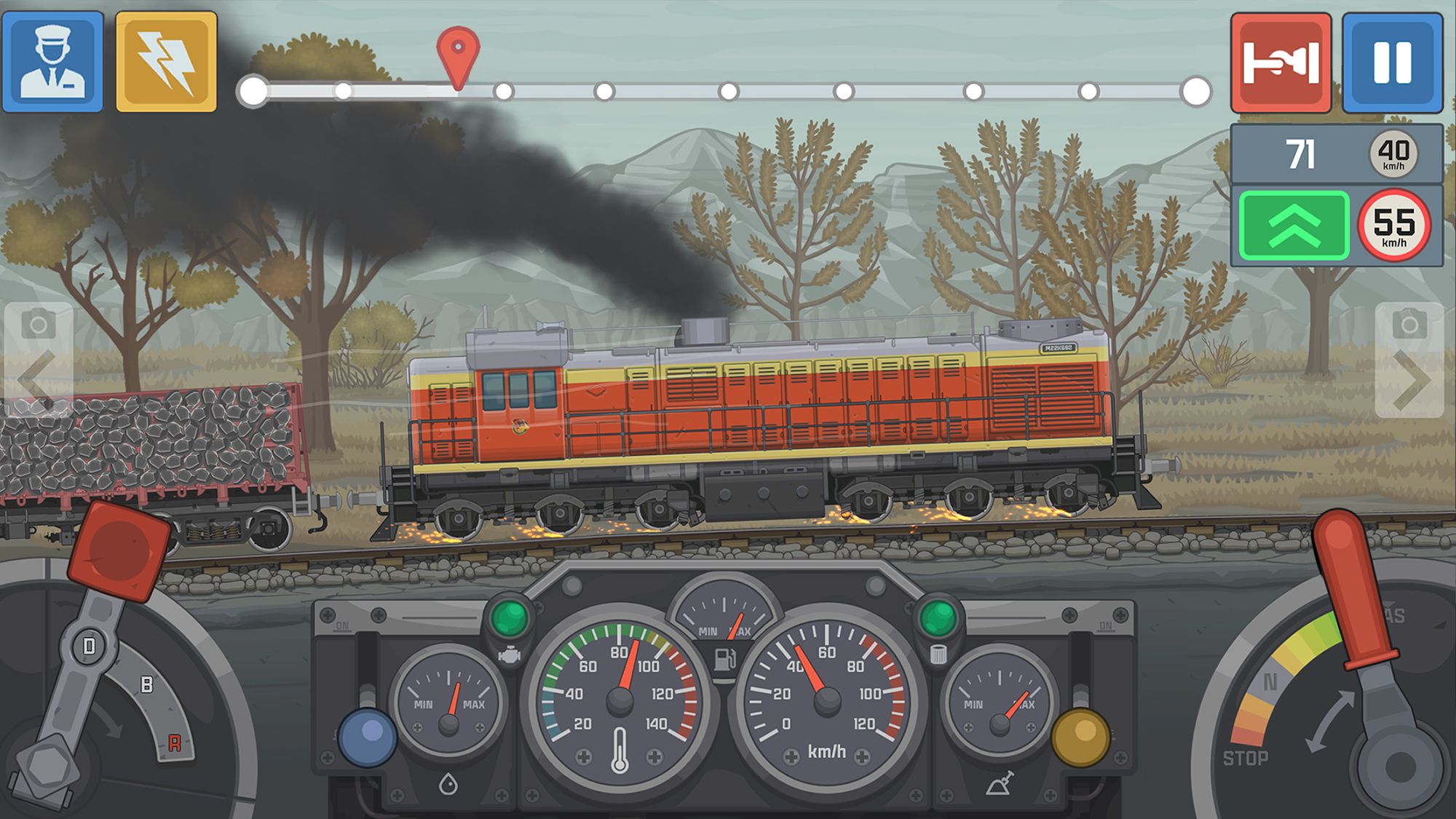 Ladda ner Train Simulator: Railroad Game: Android Trains spel till mobilen och surfplatta.