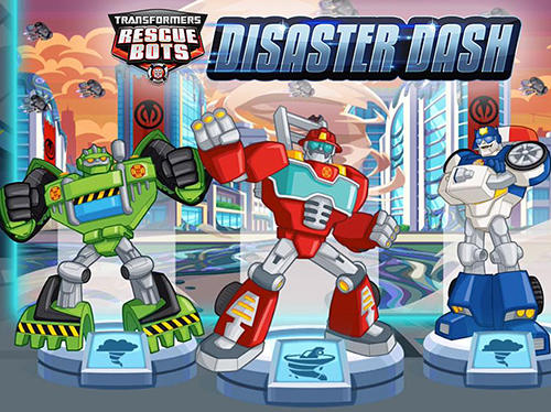 Ladda ner Transformers rescue bots: Disaster dash: Android Runner spel till mobilen och surfplatta.