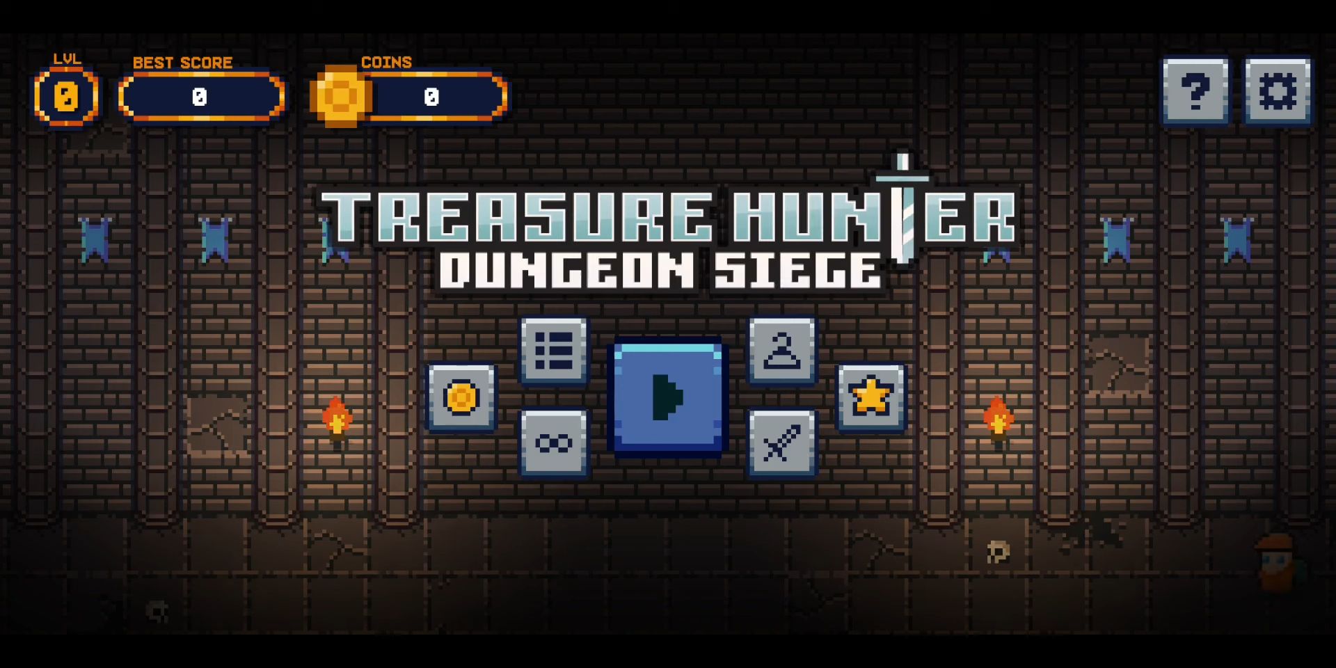 Ladda ner Treasure Hunter: Dungeon Siege: Android Clicker spel till mobilen och surfplatta.