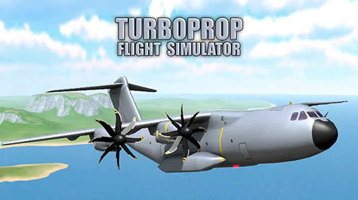 Ladda ner Turboprop flight simulator 3D: Android Flight simulator spel till mobilen och surfplatta.