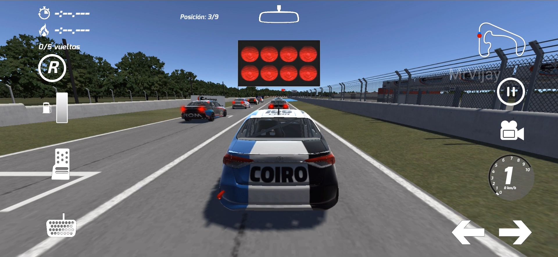 Ladda ner Turismo Nacional: Android Racing spel till mobilen och surfplatta.