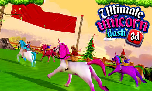 Ladda ner Ultimate unicorn dash 3D: Android Runner spel till mobilen och surfplatta.