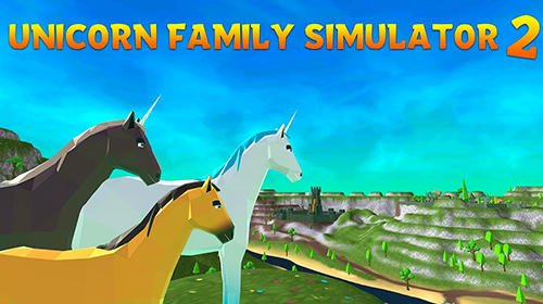 Ladda ner Unicorn Family Simulator 2: Magic horse adventure: Android Animals spel till mobilen och surfplatta.