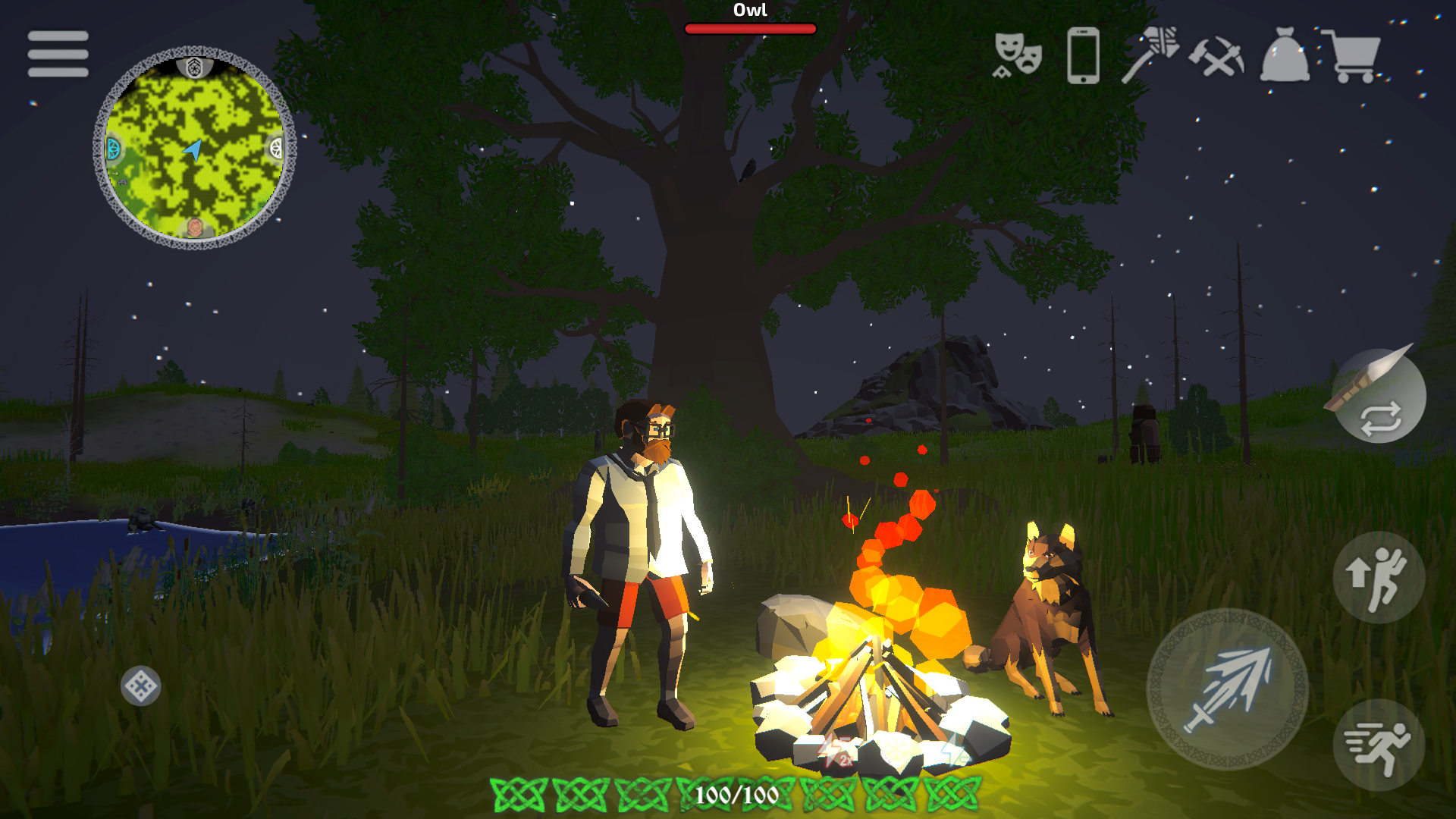 Ladda ner Unlucky Tale RPG Survival: Android Sandbox spel till mobilen och surfplatta.
