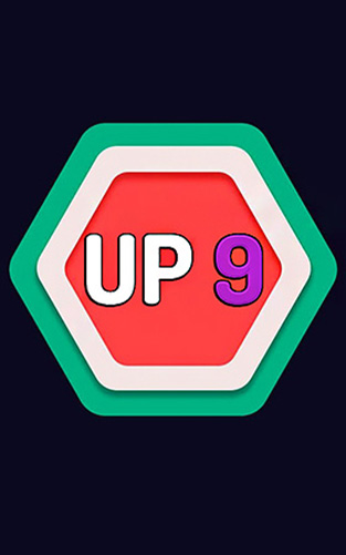Ladda ner Up 9: Hexa puzzle! Merge numbers to get 9: Android Puzzle spel till mobilen och surfplatta.