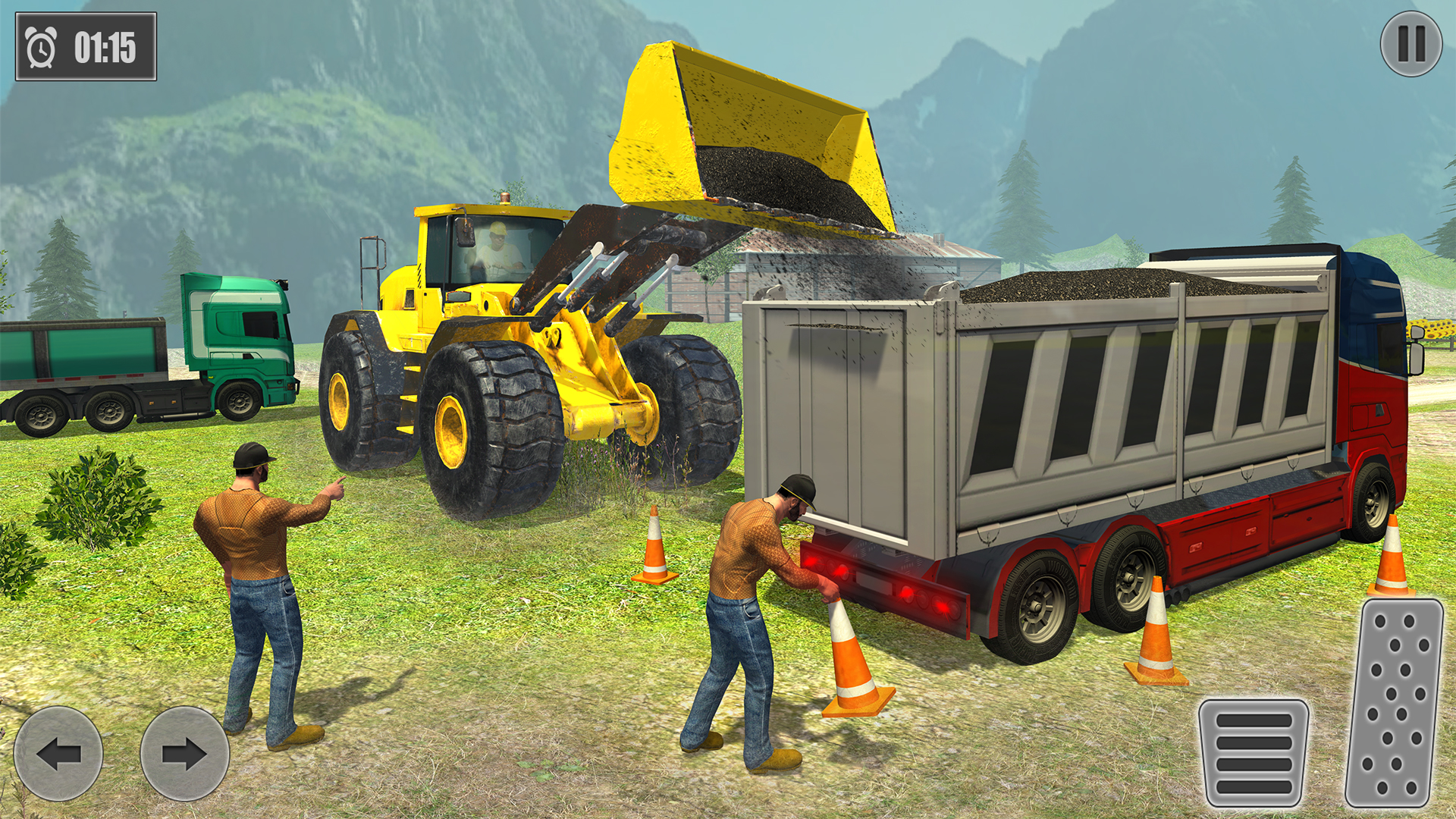 Ladda ner Uphill Truck: Offroad Games 3D: Android Simulering spel till mobilen och surfplatta.