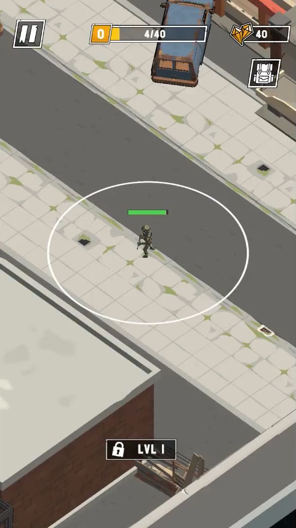 Ladda ner Uprising: Survivor RPG: Android Top-down shooters spel till mobilen och surfplatta.