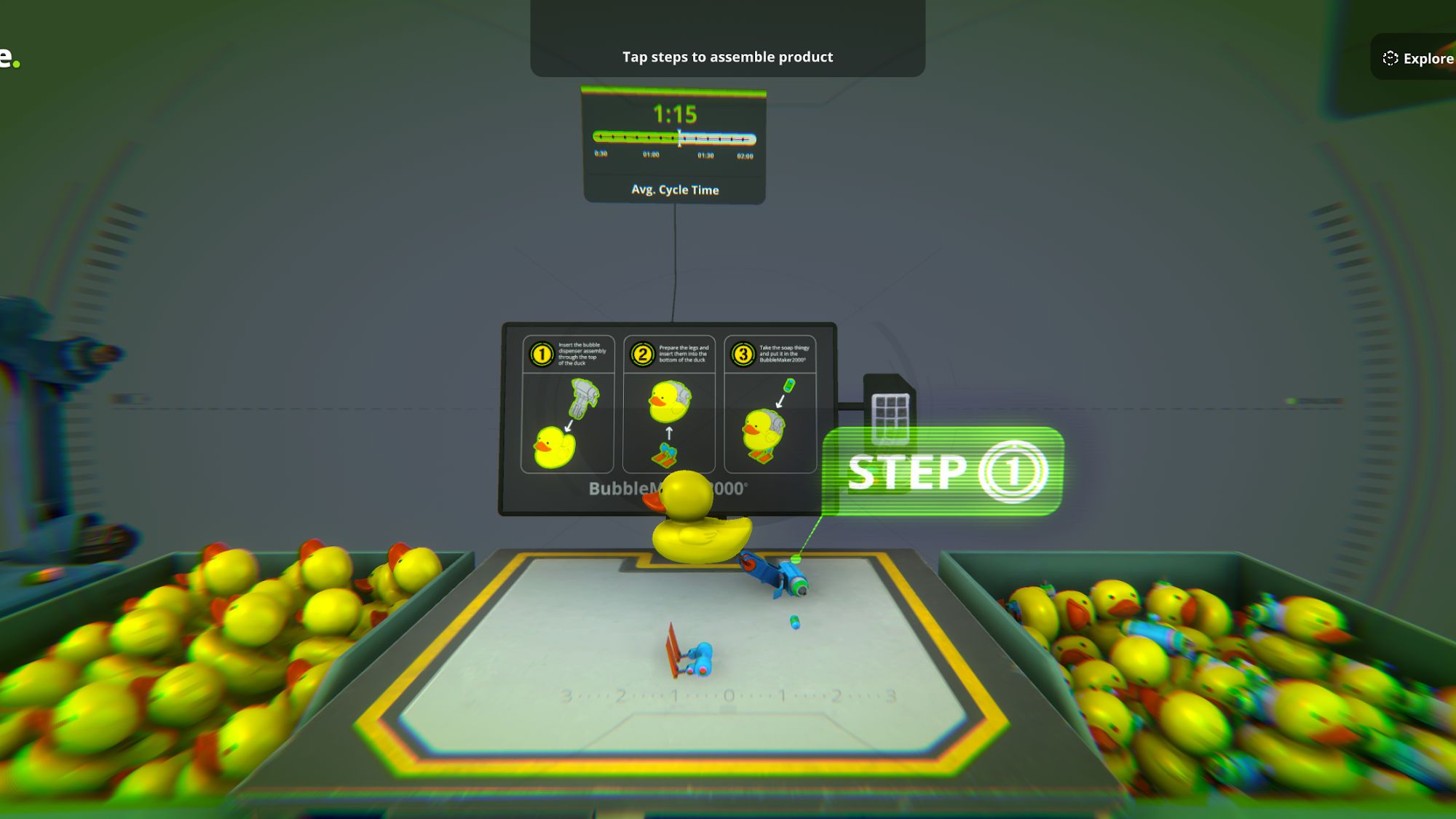 Ladda ner Virtual Factory by Deloitte: Android  spel till mobilen och surfplatta.