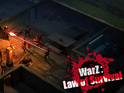 Ladda ner WarZ: Law of survival på Android 4.1 gratis.