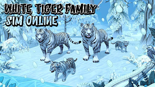 Ladda ner White tiger family sim online: Android Animals spel till mobilen och surfplatta.