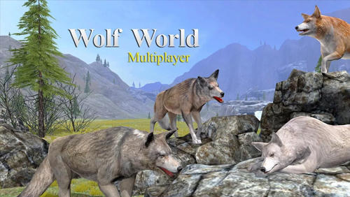 Ladda ner Wolf world multiplayer: Android Animals spel till mobilen och surfplatta.