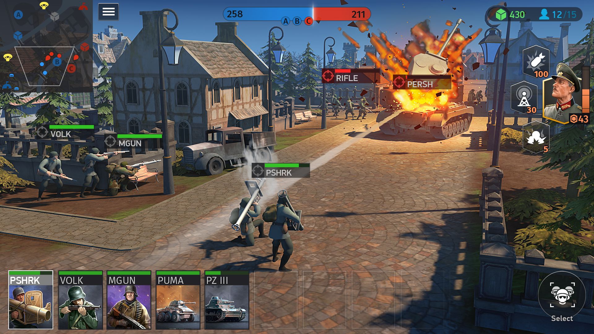Ladda ner World War Armies: WW2 PvP RTS: Android Online Strategy spel till mobilen och surfplatta.