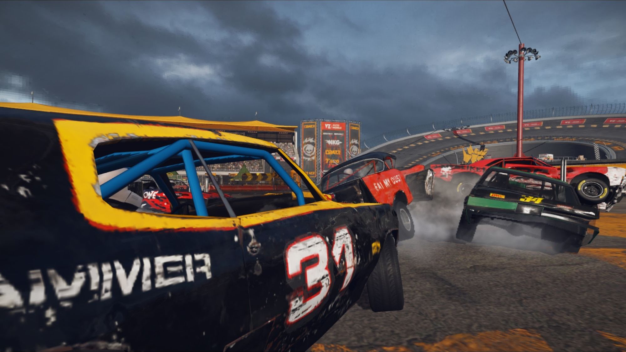 Ladda ner Wreckfest: Android Racing spel till mobilen och surfplatta.