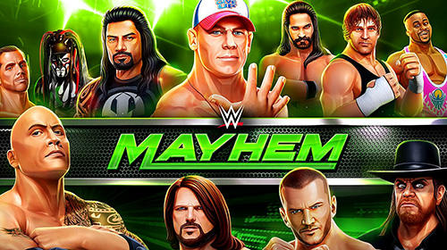 Ladda ner WWE mayhem: Android Fightingspel spel till mobilen och surfplatta.