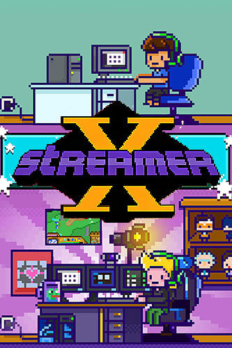 Ladda ner xStreamer: Livestream simulator clicker game: Android Pixel art spel till mobilen och surfplatta.