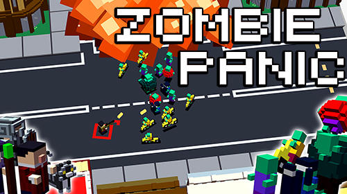 Ladda ner Zombie panic!: Android Pixel art spel till mobilen och surfplatta.