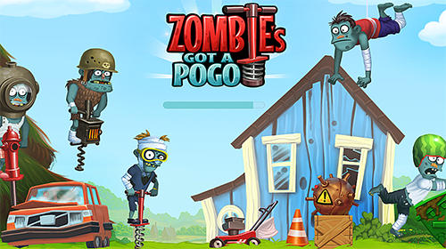 Ladda ner Zombie's got a pogo: Android Jumping spel till mobilen och surfplatta.