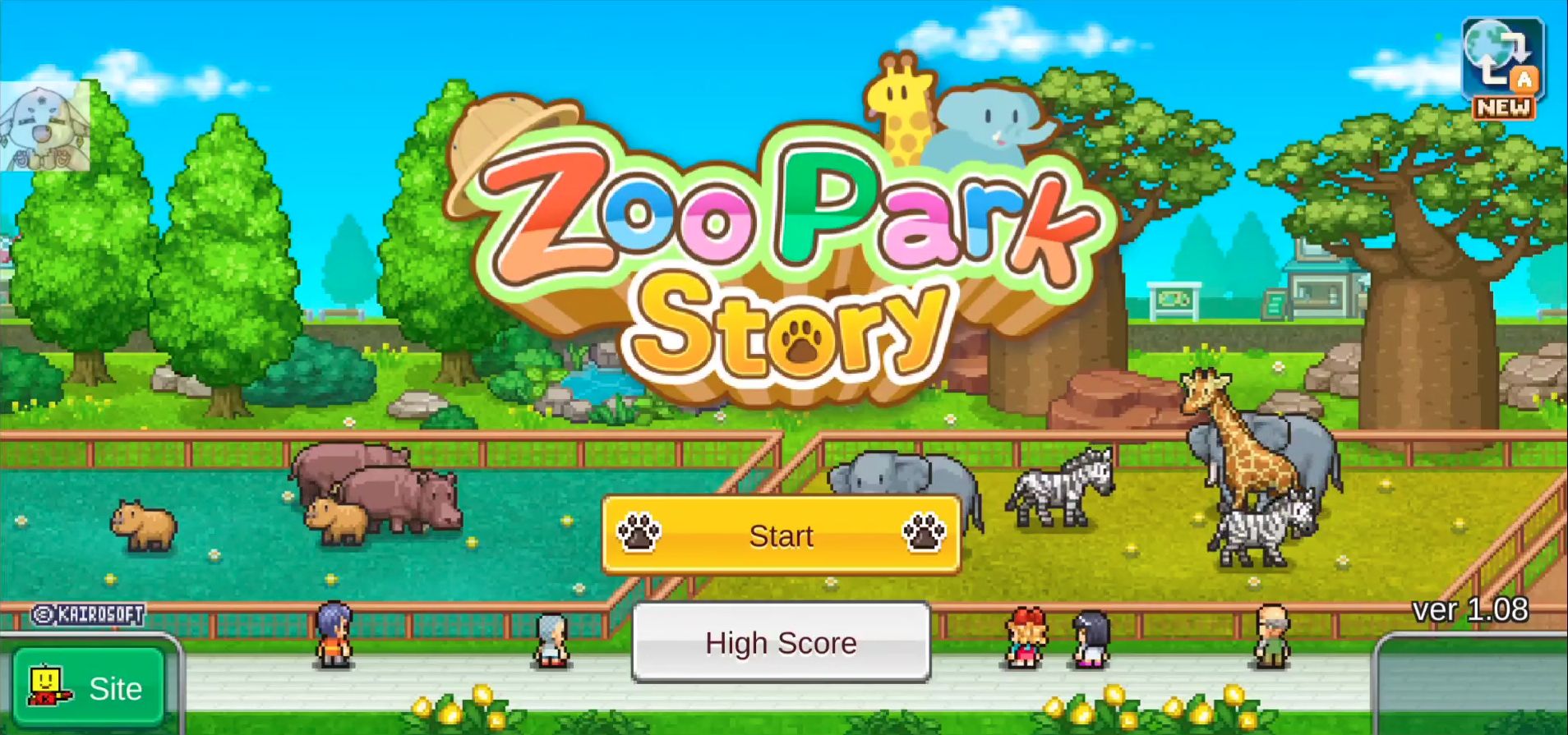 Ladda ner Zoo Park Story: Android Management spel till mobilen och surfplatta.
