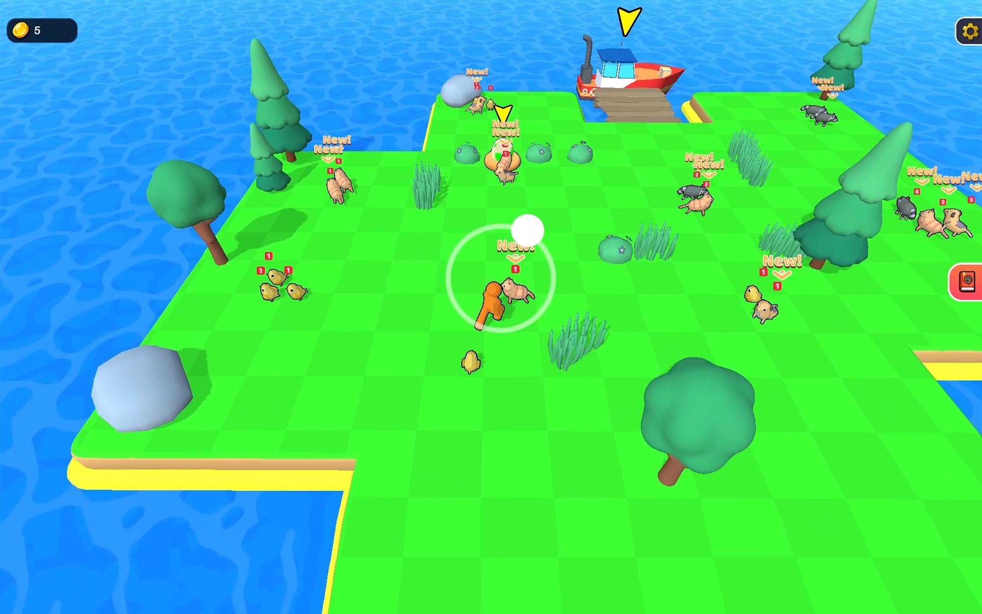 Ladda ner Zookemon - Cute Wild Pets: Android Monsters spel till mobilen och surfplatta.