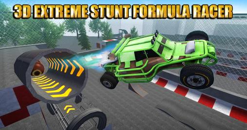 Ladda ner 3D extreme stunt: Formula racer: Android Cars spel till mobilen och surfplatta.