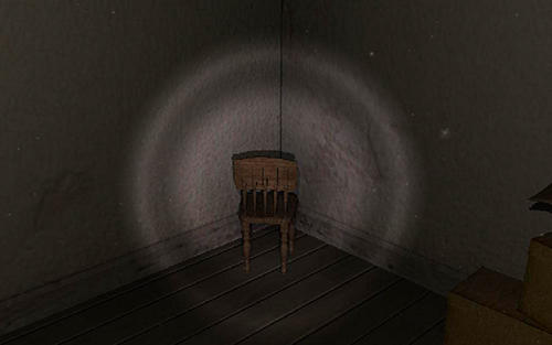 A chair in a room