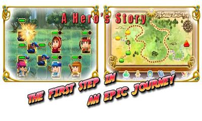Ladda ner A Hero's Story: Android Strategispel spel till mobilen och surfplatta.