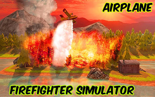 Ladda ner Airplane firefighter simulator: Android Flight simulator spel till mobilen och surfplatta.