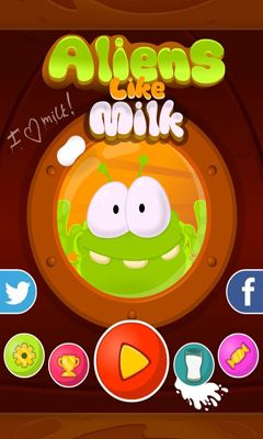Ladda ner Aliens like milk: Android-spel till mobilen och surfplatta.