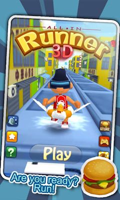 Ladda ner All In. Runner 3D: Android Arkadspel spel till mobilen och surfplatta.
