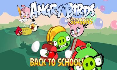 Ladda ner Angry Birds Seasons Back To School: Android Arkadspel spel till mobilen och surfplatta.
