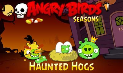 Ladda ner Angry Birds Seasons Haunted Hogs!: Android Arkadspel spel till mobilen och surfplatta.