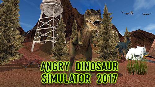 Ladda ner Angry dinosaur simulator 2017: Android Animals spel till mobilen och surfplatta.