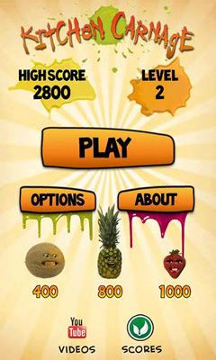 Ladda ner Annoying Orange. Kitchen Carnage: Android Arkadspel spel till mobilen och surfplatta.