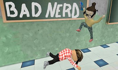 Ladda ner Bad Nerd: Android Fightingspel spel till mobilen och surfplatta.