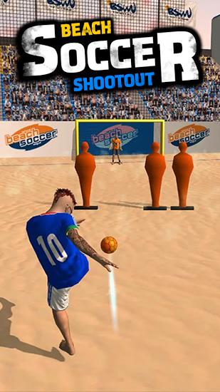 Ladda ner Beach soccer shootout: Android Football spel till mobilen och surfplatta.
