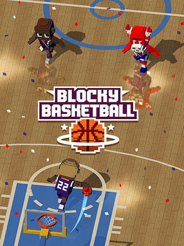 Ladda ner Blocky basketball: Android Basketball spel till mobilen och surfplatta.