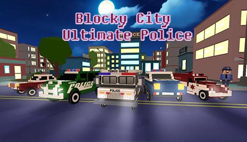 Ladda ner Blocky city: Ultimate police: Android Cars spel till mobilen och surfplatta.