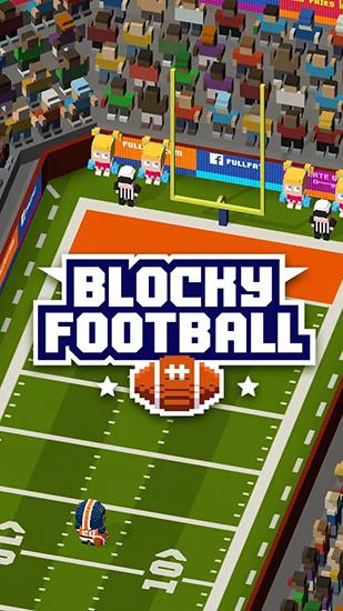 Ladda ner Blocky football: Android 3D spel till mobilen och surfplatta.